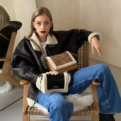 Корпус сумки O Bag Glam бисквит