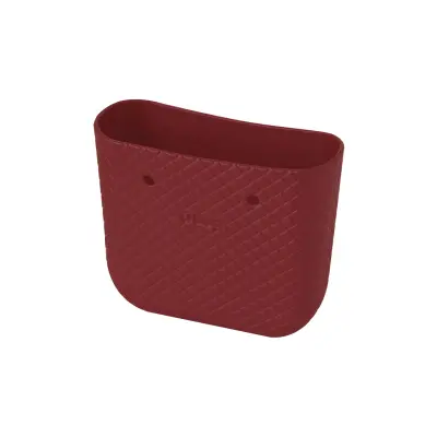 Корпус сумки O Bag Mini eva compound стеганая бордо метал