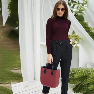 Корпус сумки O Bag Mini eva compound бордо