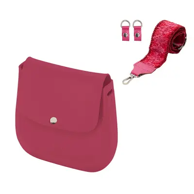 Женская cумка O Bag Chase в сборе Фуксия Роза