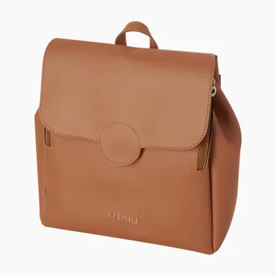 Рюкзак с крышкой O Lift прорезиненная ткань бисквит метал