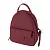 Рюкзак на замке O Bag Sofia прорезиненная ткань бордо