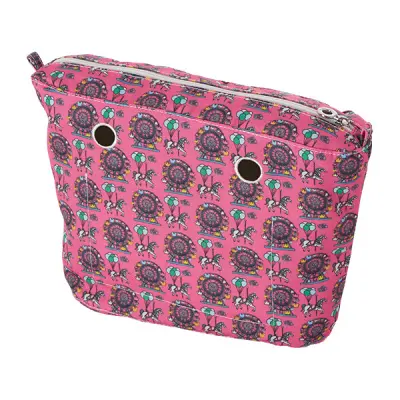 Cумка внутренняя O Bag Mini tessuto tessuto luna park на замке pink