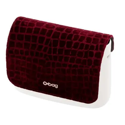 Крышка O Pocket вельвет бордо