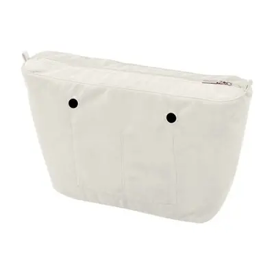 Cумка внутренняя O Bag Urban на замке микрофибра латте