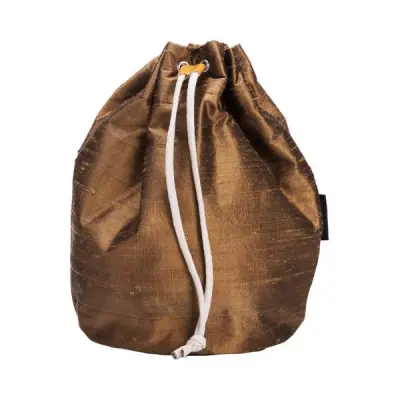 Сумка внутренняя O Basket шелк охра