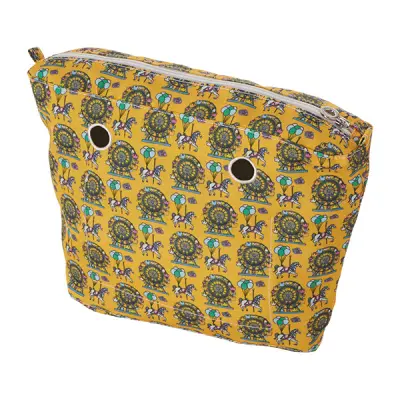 Cумка внутренняя O Bag Mini tessuto tessuto luna park на замке citrus
