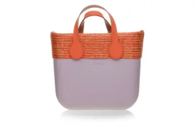 Накладка O Bag Mini плетеная папайя