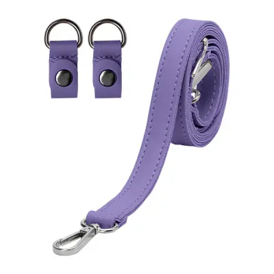 Ремень плечевой для сумки фиолетовый