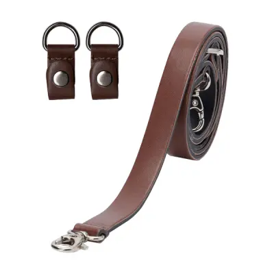 Ремень плечевой для сумки узкий красный