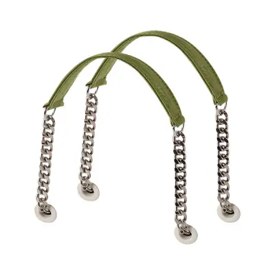 Ручки короткие т-образные сатин авокадо