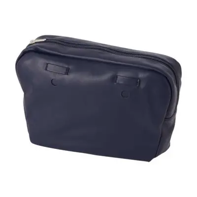 Cумка внутренняя O Bag Mini на замке наппа темно-синяя