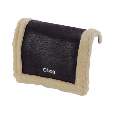 Крышка O Pocket с эффектом овечей кожи на магните черная