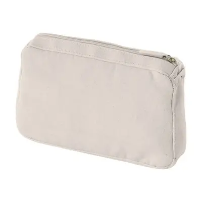 Cумка внутренняя O Bag Glam на замке текстиль телесная