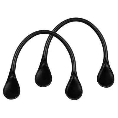 Ручки короткие кожа черные