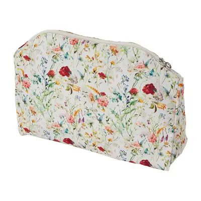 Cумка внутренняя O Bag Unique tessuto wild flowers на замке milk