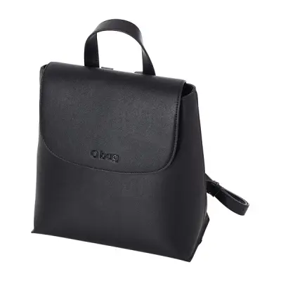 Рюкзак на замке O Bag Budapest синтетика черный