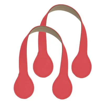 Ручки O Bag 50 короткие каплей плоские наппа корал