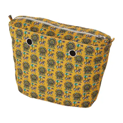 Cумка внутренняя O Bag tessuto luna park на замке citrus