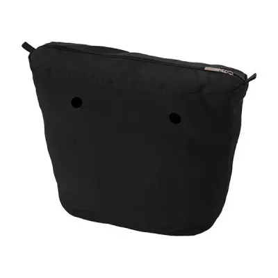 Cумка внутренняя O Bag на замке текстиль черная