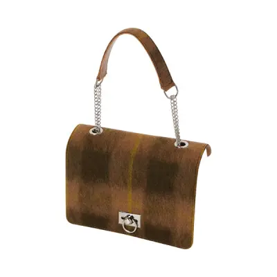 Крышка O Bag Glam жакард с ручкой бисквит