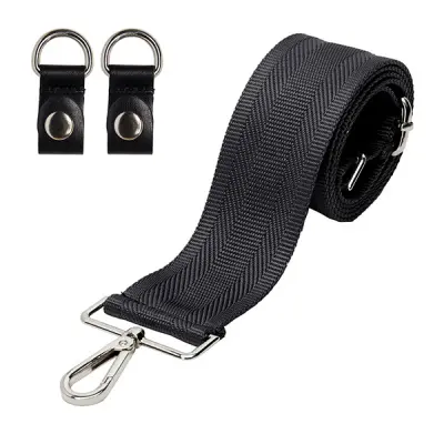 Ремень плечевой 80/120 + крепление черный