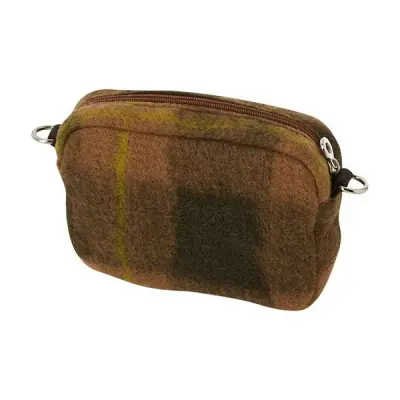 Сумка внутренняя O Pocket на замке жакард бисквит