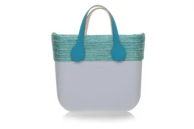 Накладка O Bag Mini плетеная аква