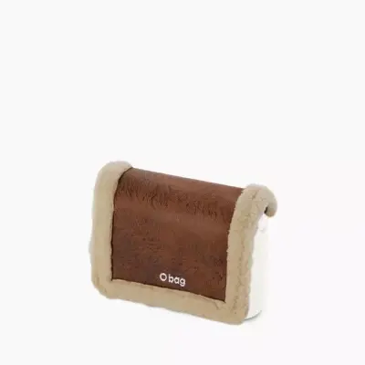 Крышка O Pocket с эффектом овечей кожи на магните бисквит