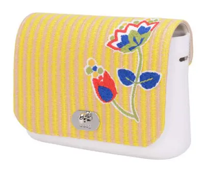 Крышка O Pocket в полоску принт цветы цитрус