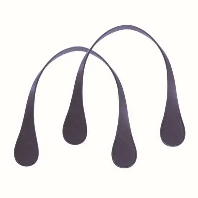 Ручки узкие каплей синтетика синие