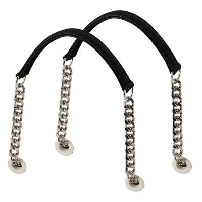 Ручки короткие Т-образные комби черные