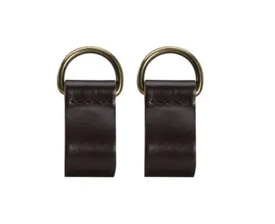 Крепление для ручки боковое синтетика темно-коричневое
