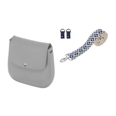 Женская cумка O Bag Chase в сборе Светло-Серый