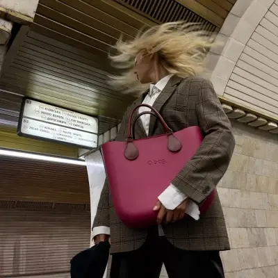 Корпус сумки O Bag Eva compound темно-красный