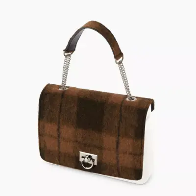 Крышка O Bag Glam жакард с ручкой бисквит