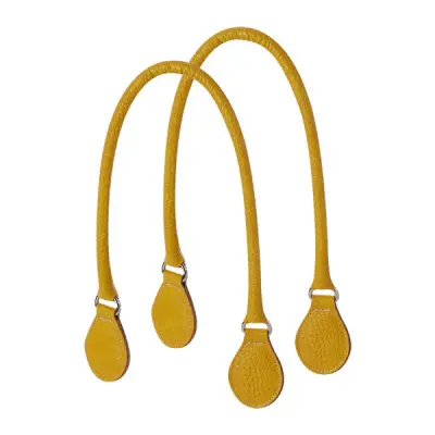 Ручки длинные трубчатые принт кокос карри