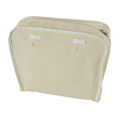 Cумка внутренняя O Bag на замке текстиль + экокожа лате