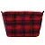 Cумка внутренняя O Bag Urban на замке шотландка красная/синяя/карри