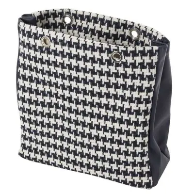 Корпус сумки O Bag Market в матерчатую клетку темно-синий/латте