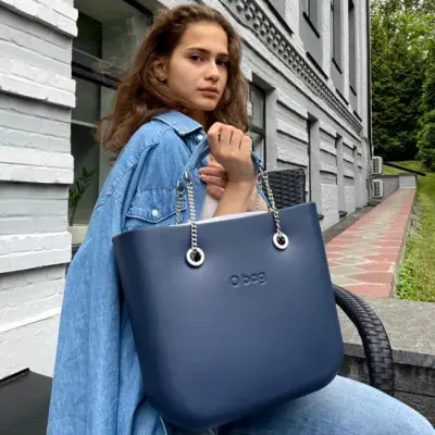 Корпус сумки O Bag Eva compound темно-синий