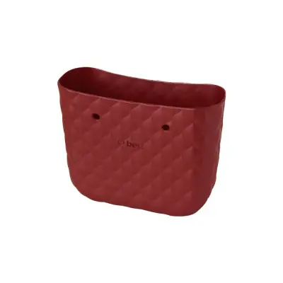 Корпус сумки O Bag Eva compound стеганый бордо метал