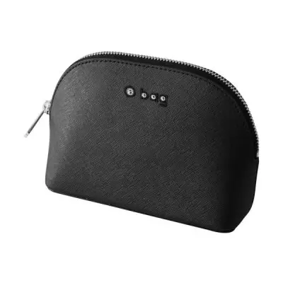 Косметичка с лого swarovski черная