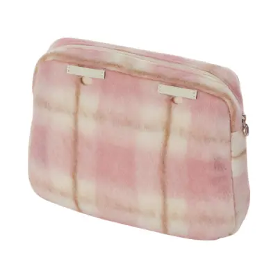 Cумка внутренняя O Bag Reverseна замке жакард темно-красный